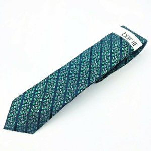 Bar III Beddington Floral Navy Blue Skinny Tie